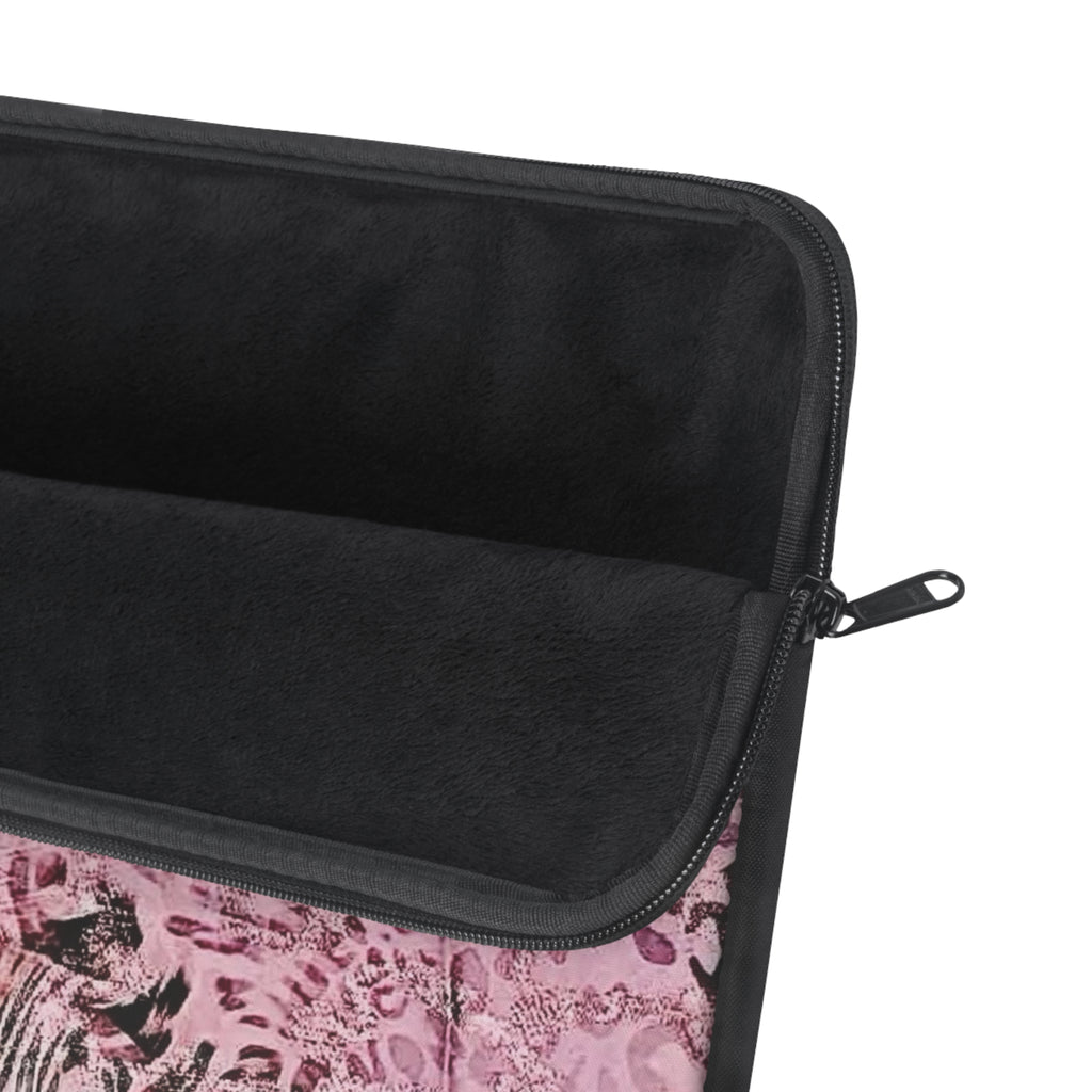 Bougie Leopard pink Laptop Sleeve