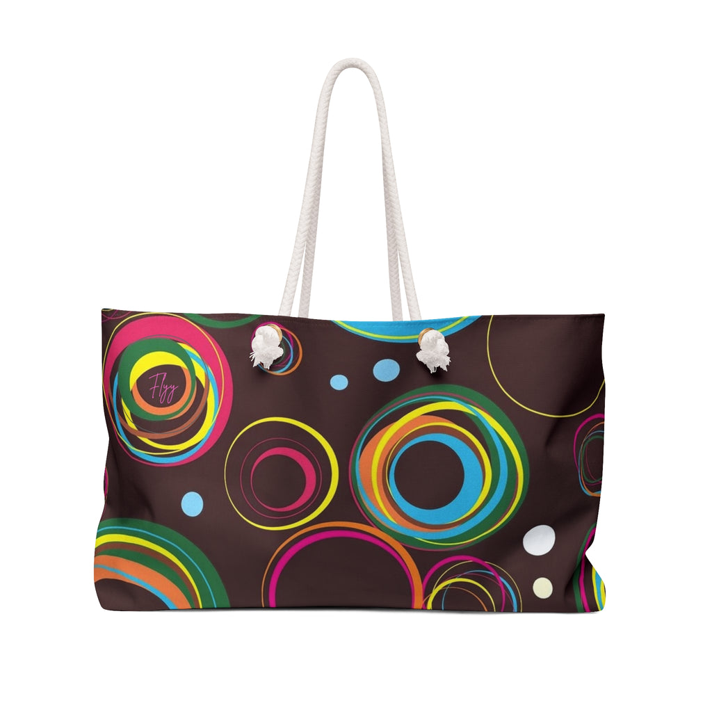 2000’s Disco brown travels tote