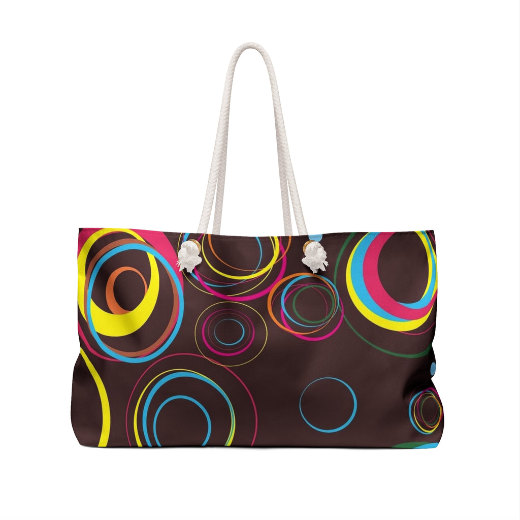 2000’s Disco brown travels tote